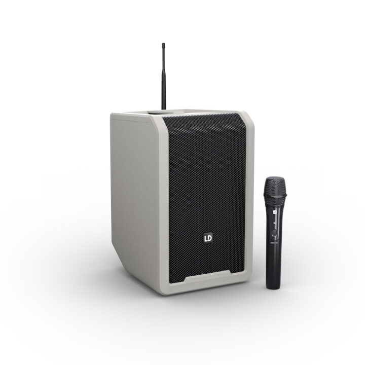 LD Systems ANNY 8 HHD B8 G Urban Grey met handheld 823-832 MHz + 863-865 MHz
