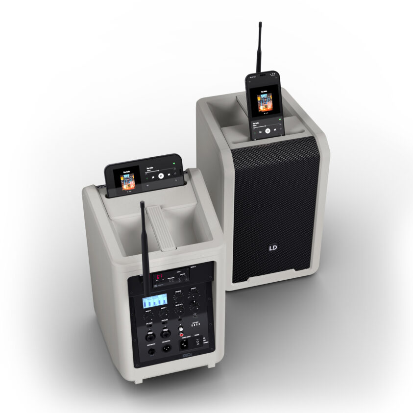 LD Systems ANNY 8 HHD B6 G Urban Grey met handheld 655-679 MHz - Image 9