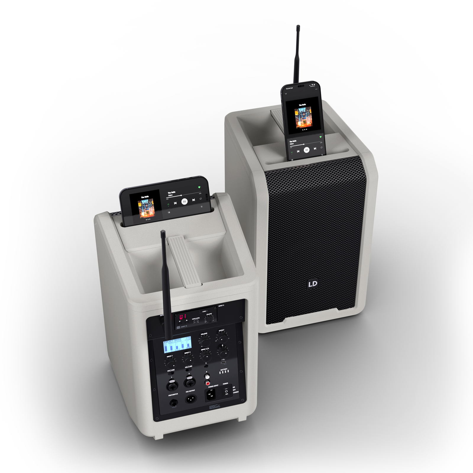 LD Systems ANNY 8 HHD B6 G Urban Grey met handheld 655-679 MHz - Image 9
