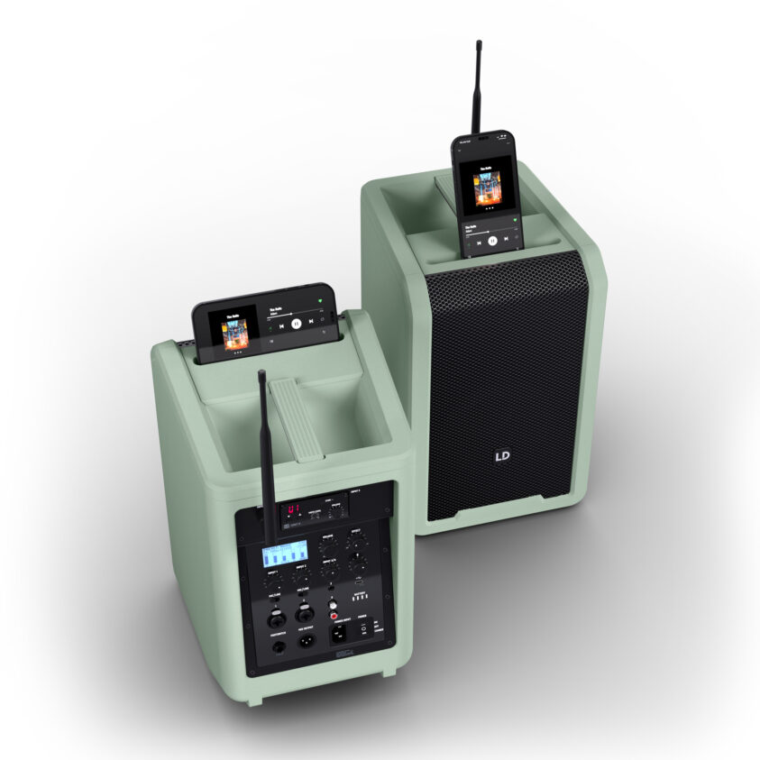 LD Systems ANNY 8 HHD B5 GN Adventure Green met handheld 584-608 MHz - Image 14