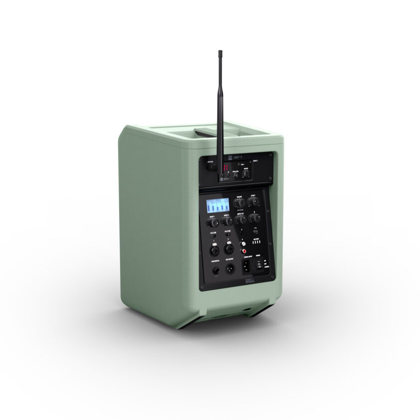 LD Systems ANNY 8 HHD B5 GN Adventure Green met handheld 584-608 MHz - Image 2