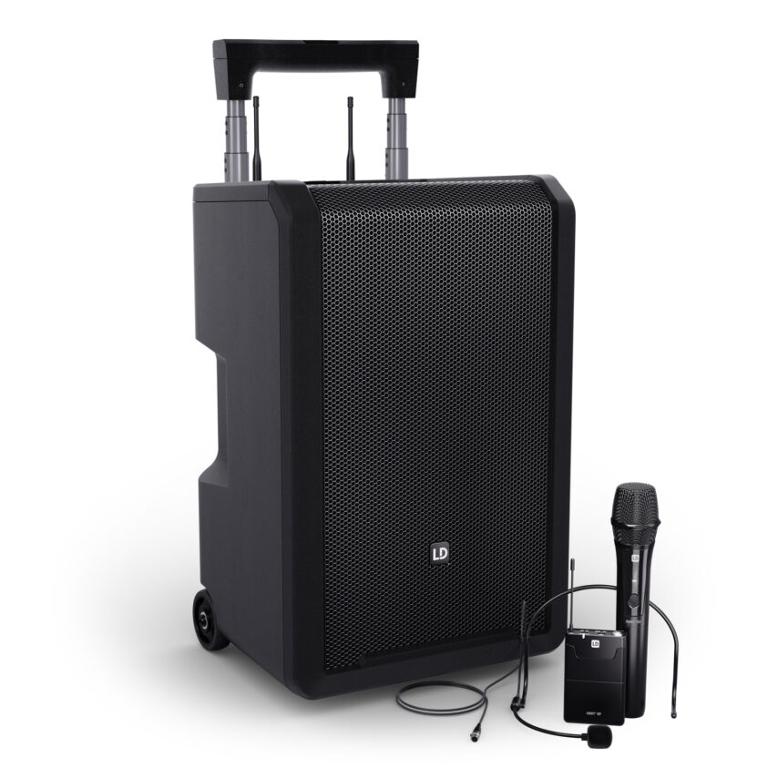 LD Systems ANNY® 10 HBH 2 B8 x headbodypack + 1x wireless microfoon