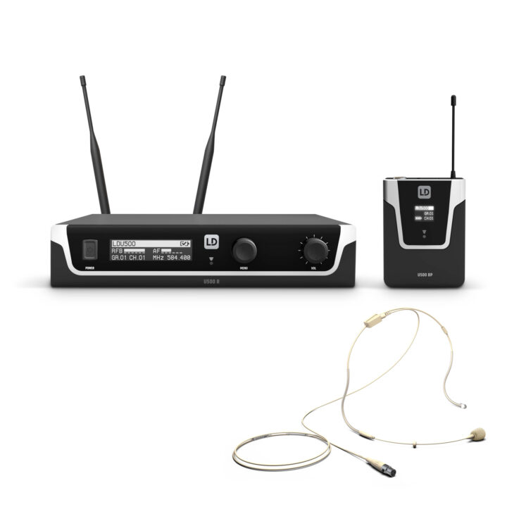 LD Systems U505 BPHH UHF wireless system met pocketzender 584 - 608 MHz