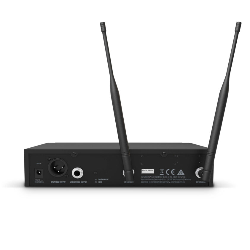 LD Systems U505 BPW Draadloos microfoonsysteem met bodypack en koperblaasmicrofoon - 584 – 608 MHz - Image 5