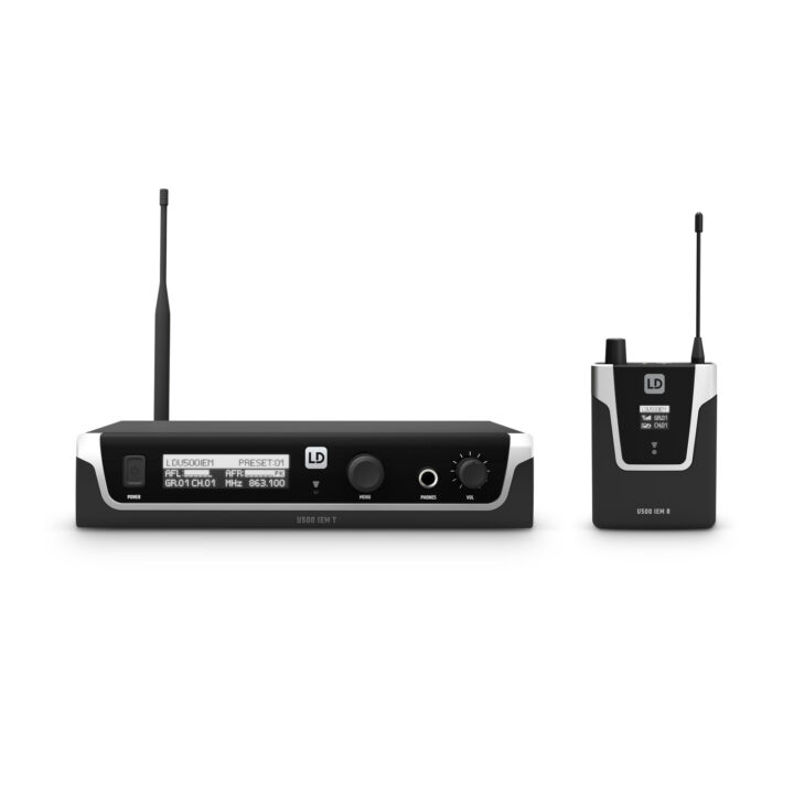 LD Systems U505 IEM In-ear monitoringsysteem 584 - 608 MHz