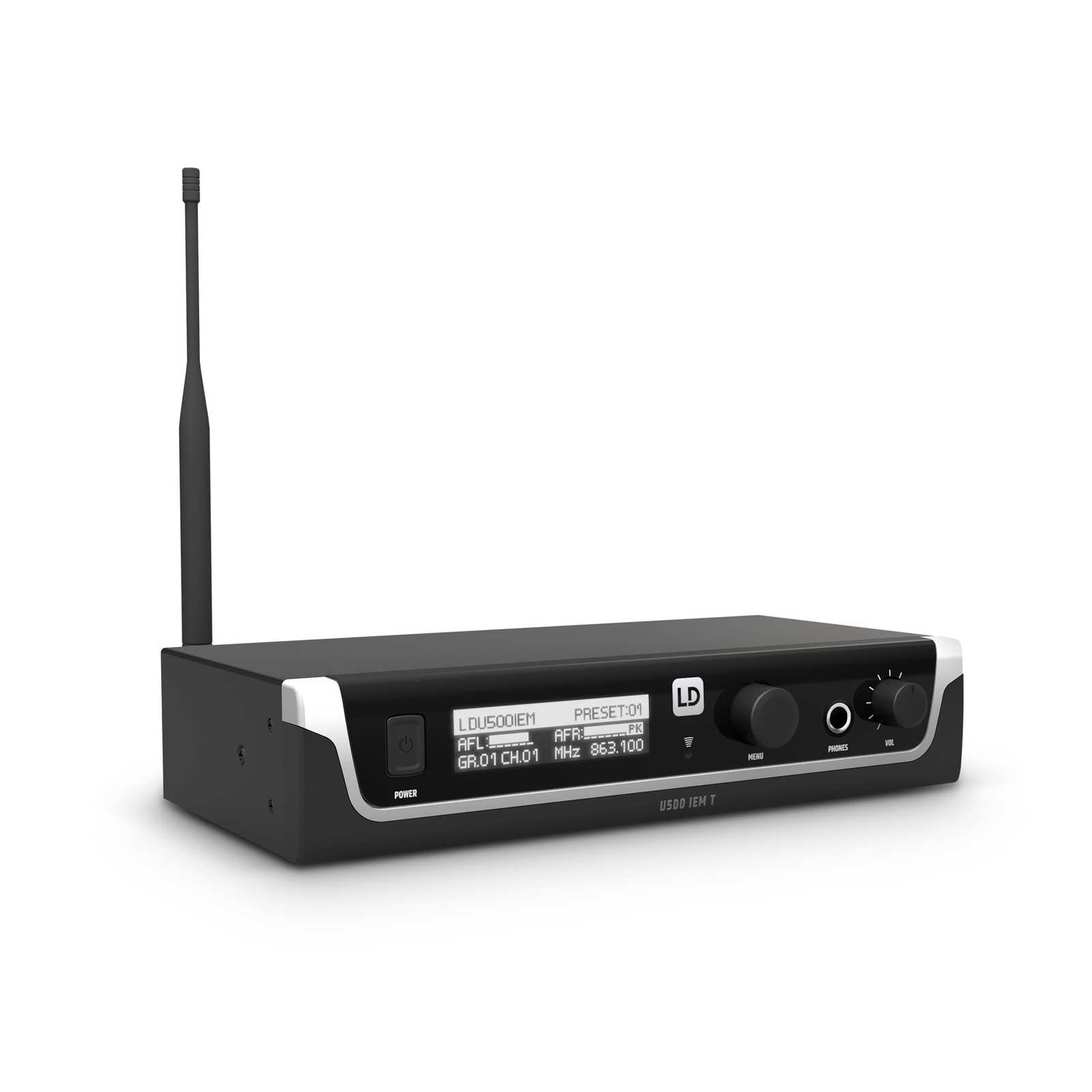 LD Systems U506 IEM Twin Bundle In-ear monitoringsysteem met 2 x bodypack 655 - 679 MHz - Image 2