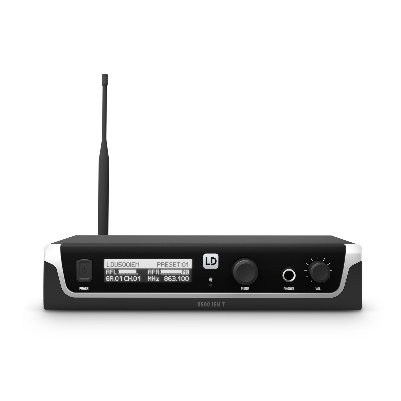LD Systems U506 IEM Twin Bundle In-ear monitoringsysteem met 2 x bodypack 655 - 679 MHz - Image 4