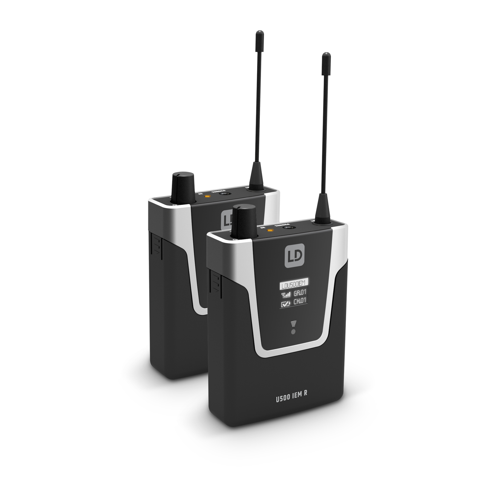 LD Systems U506 IEM Twin Bundle In-ear monitoringsysteem met 2 x bodypack 655 - 679 MHz - Image 6