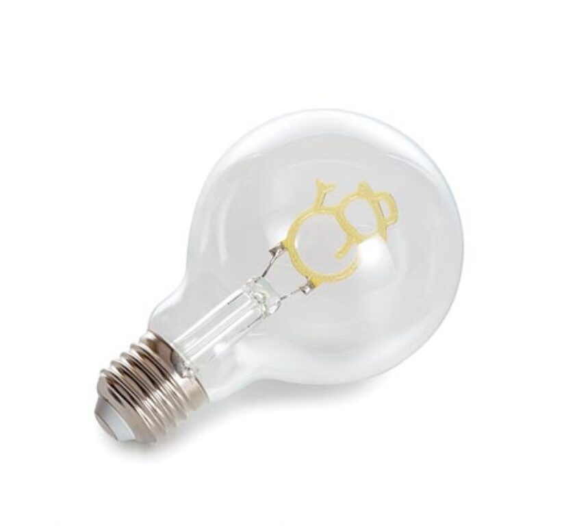 Vellight Ledlamp Sneeuwman Decoratief Blauw Filament 2 W E27 60 Lm 25000 Branduren