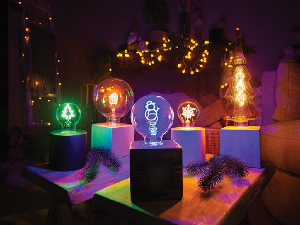 Vellight Ledlamp sneeuwvlok Decoratief Filament 2 W E27 60 Lm 25000 Branduren - Image 3