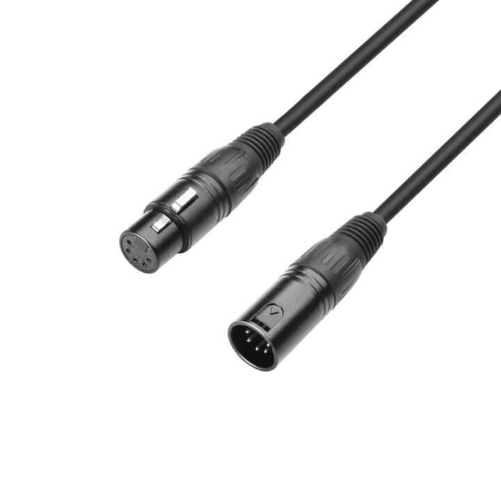 Adam Hall 3 STAR DGH 0600 DMX-kabel Adam Hall® XLR 5-polig 6 m