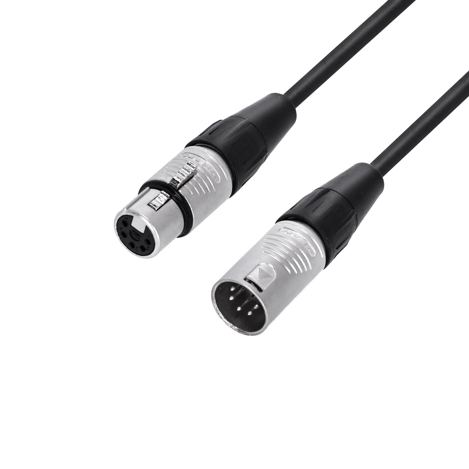Adam Hall 4 STAR DGH 1500 DMX-kabel Rean® XLR 5-polig 15 m
