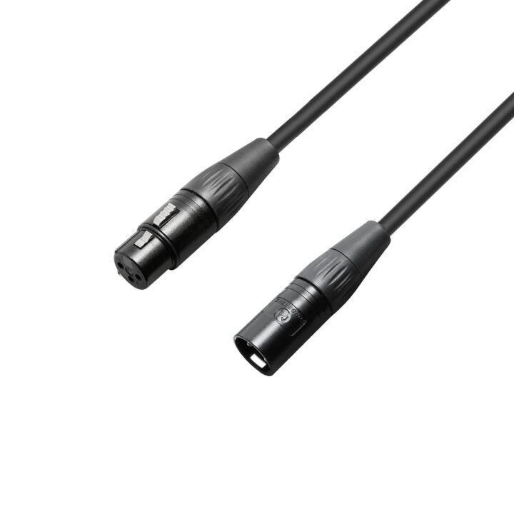 Adam Hall 4 STAR MMF 0250 KRYSTAL Microfoonkabel OCC koper Yongsheng® XLR 2.5 m