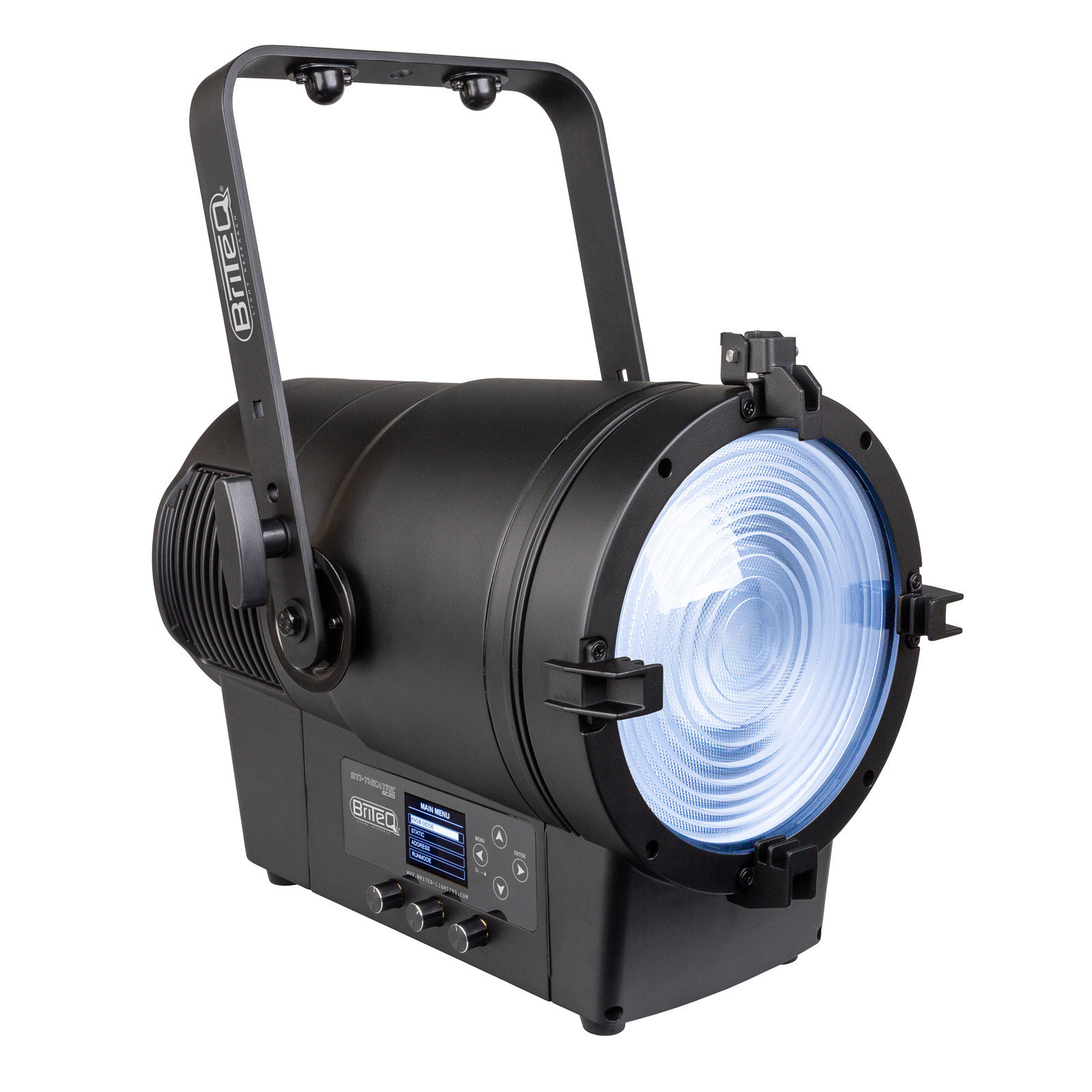 BRITEQ BTI-THEATRE 6C20 Veelkleurige IP65 LED fresnel spot met een vermogen van 2 kW - Image 2