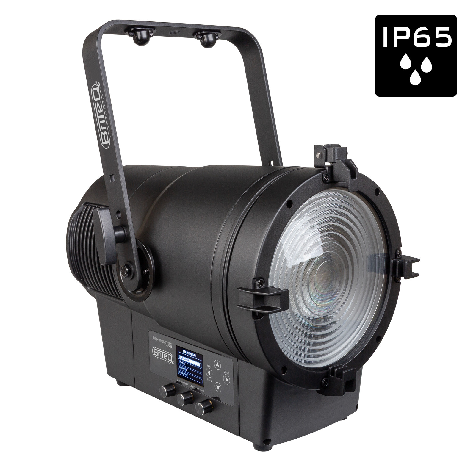 BRITEQ BTI-THEATRE 6C20 Veelkleurige IP65 LED fresnel spot met een vermogen van 2 kW - Image 8
