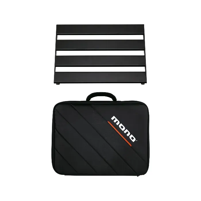 Mono Pedalboard Rail Small + Black & Stealth Club Accessory Case