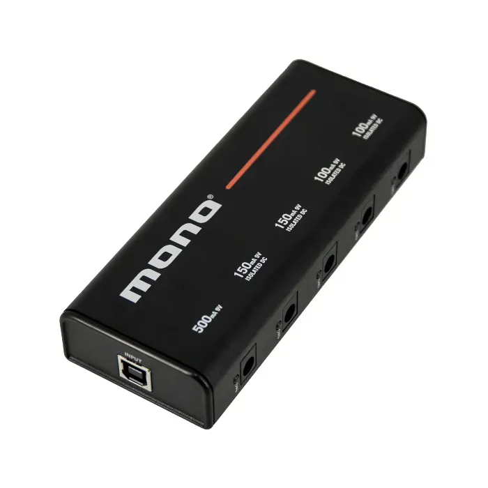 Mono Small Power Supply multi-voeding voor effectpedalen