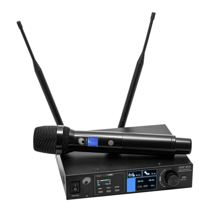 OMNITRONIC UHF-601 1-channel Wireless Mic System 823-832863-865 MHz