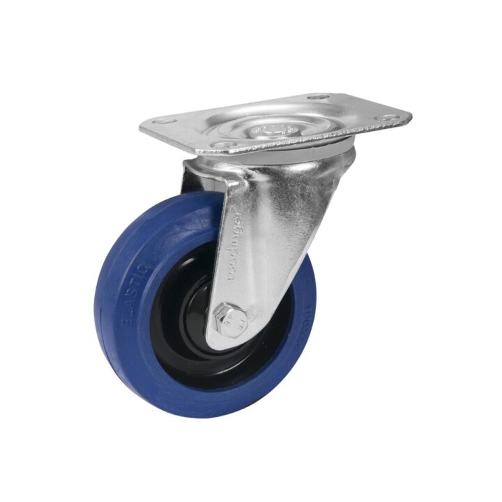 ROADINGER Zwenkwiel RD-100 100mm blauw