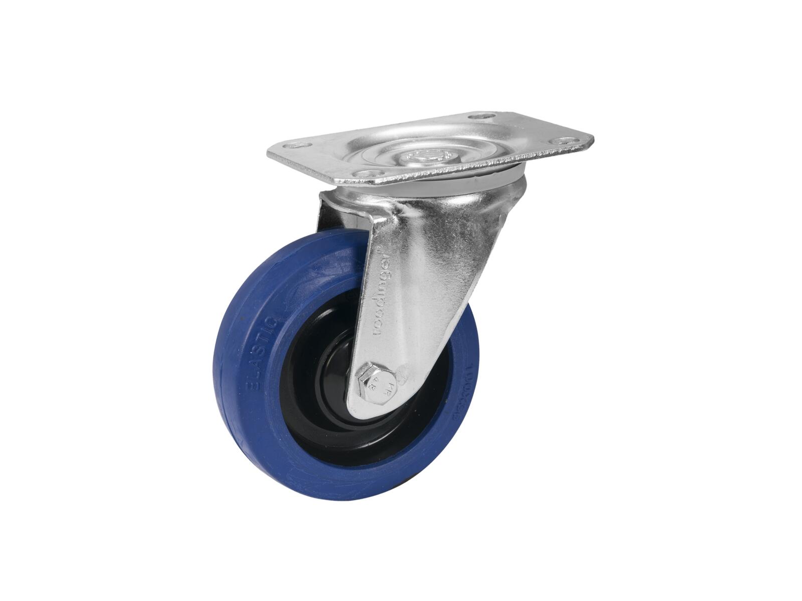 ROADINGER Zwenkwiel RD-100 100mm blauw