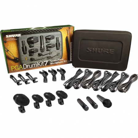 Shure PGADRUMKIT7 7-delige drummicrofoon-set
