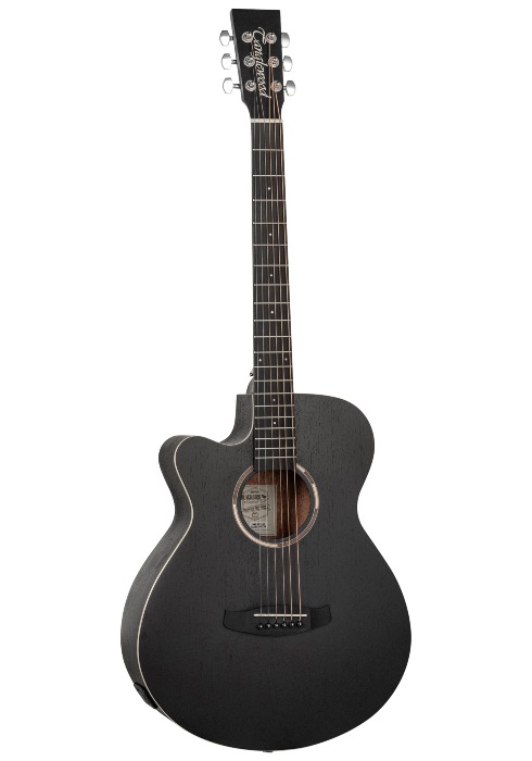Tanglewood BLACK BIRD SFCE LH linksgehande super folk gitaar