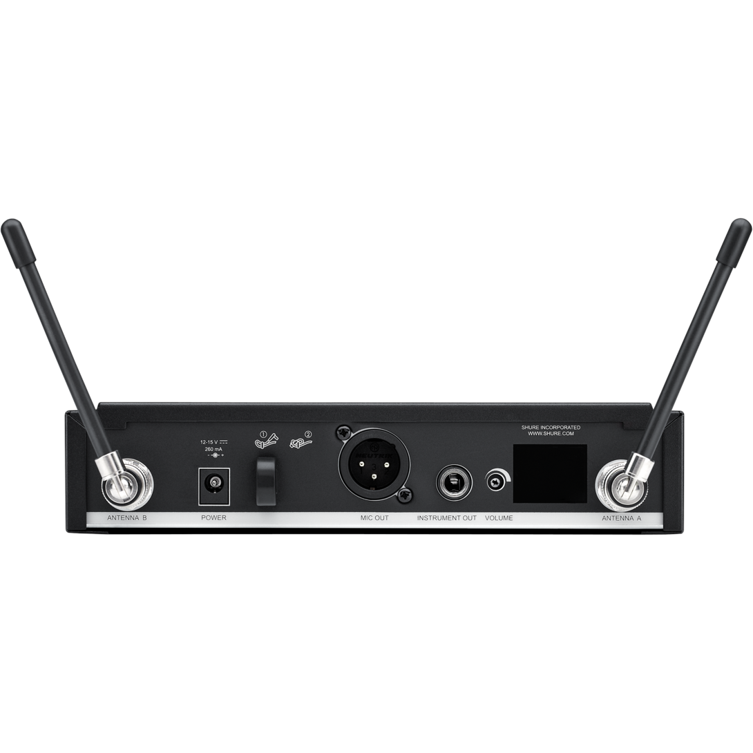 Shure BLX4RE-H8E draadloze ontvanger met rackmount (518 - 542 MHz) - Image 2