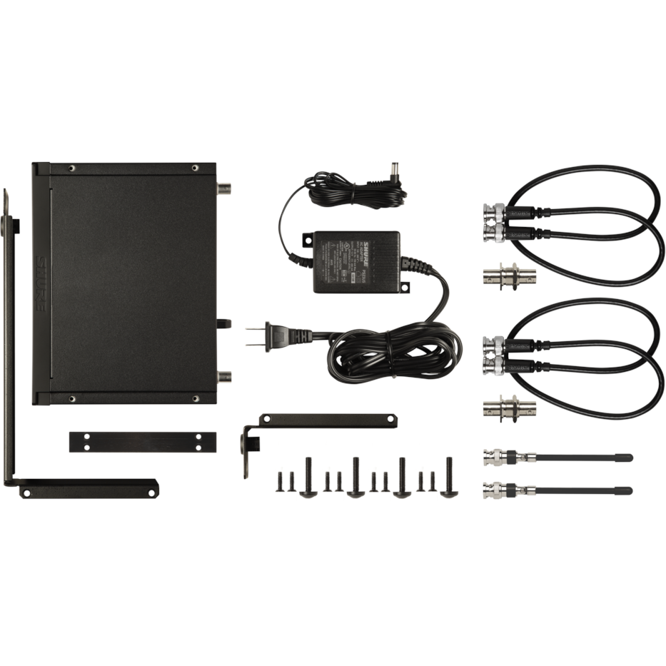 Shure BLX4RE-H8E draadloze ontvanger met rackmount (518 - 542 MHz) - Image 3