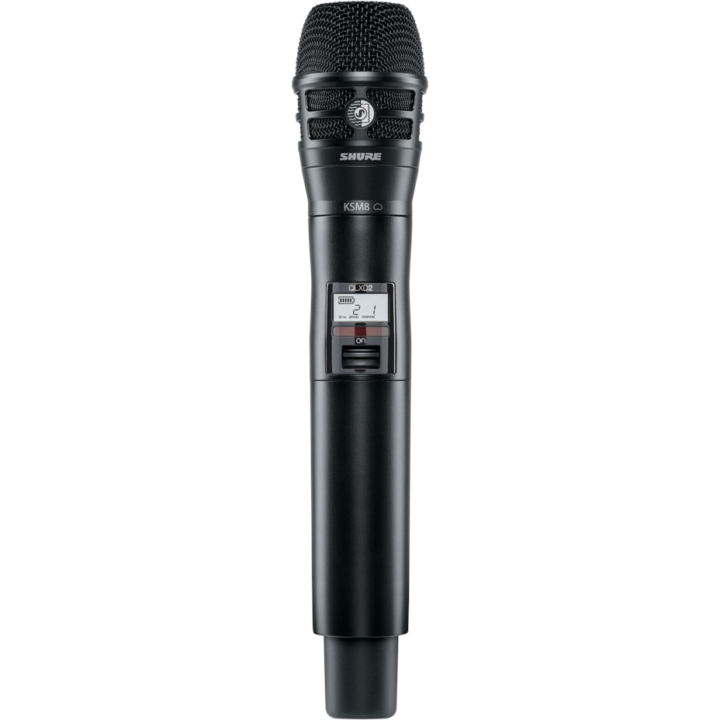 Shure QLXD2K8B-K51 handheld microfoon (606 - 670 MHz)