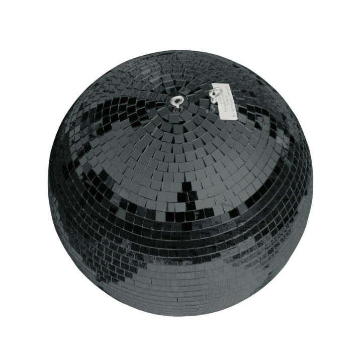 EUROLITE Mirror Ball 40cm black Spiegelbol zwart