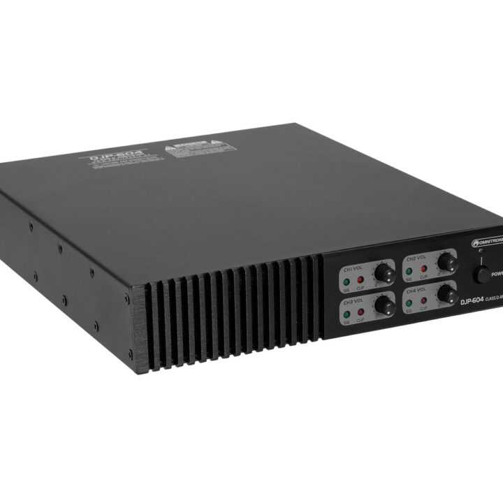 OMNITRONIC DJP-604 4-channel Class D Amplifier