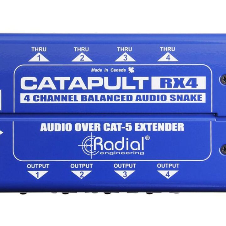 Radial Catapult RX4 Audio Over Cat 5 Extender output-module