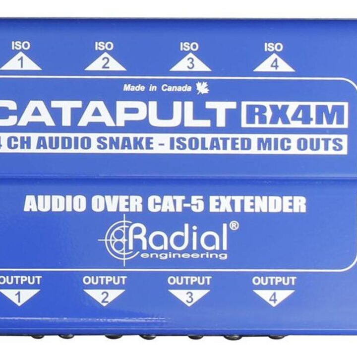 Radial Catapult RX4M Audio Over Cat 5 Extender output-module