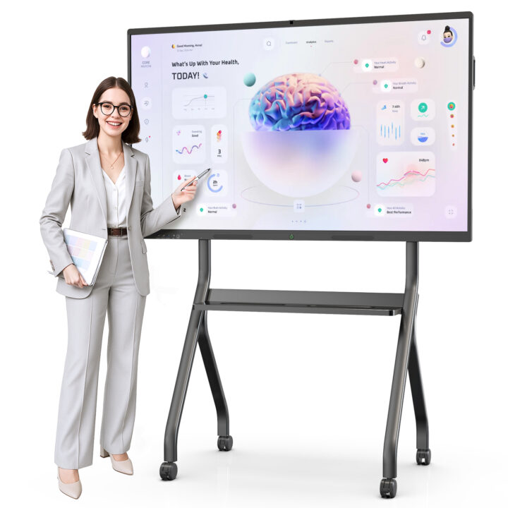 DJLicht 86'' Touch Interactief whiteboard met Android