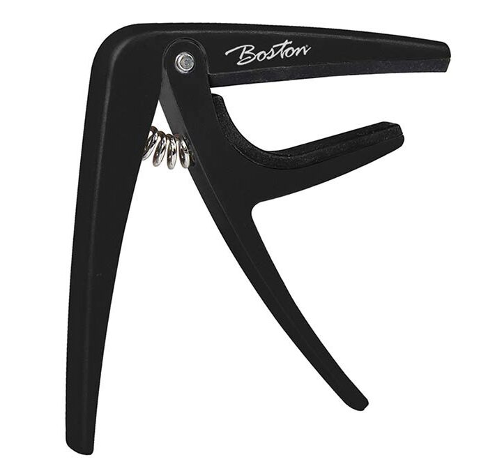 Boston BC-87-BK capo voor ukelele Zwart