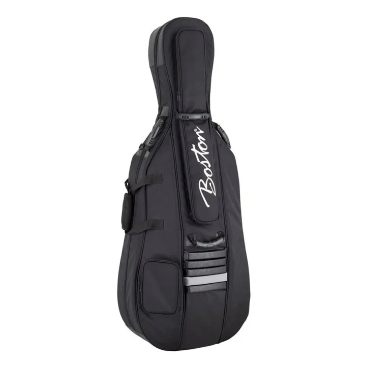 Boston CT-1044 deluxe cello bag 44 black