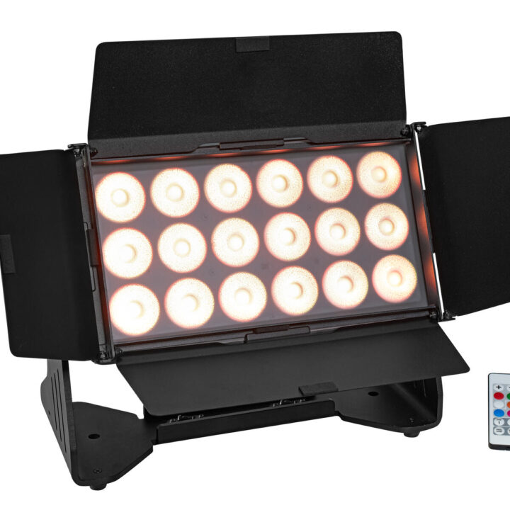 EUROLITE Multiflood IP65 18x10W RGBW Wash CRMX Waterdicht