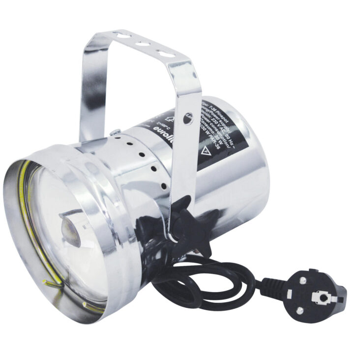 EUROLITE T-36 Pinspot with Plug silver