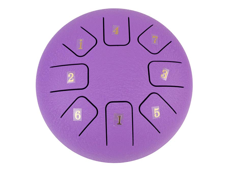 HTD0608/PU |Hayman stalen tongdrum 6" paars - Image 3