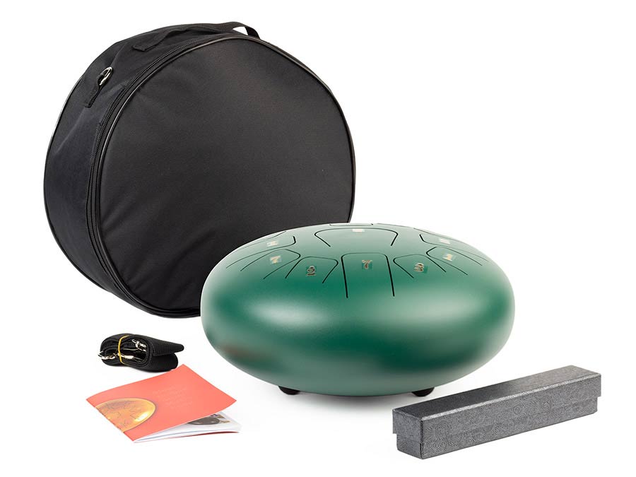 HTD1213GN Hayman stalen tongdrum 12 groen