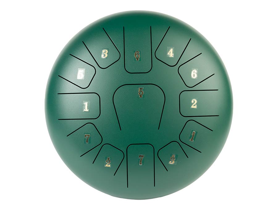 HTD1213/GN |Hayman stalen tongdrum 12" groen - Image 3