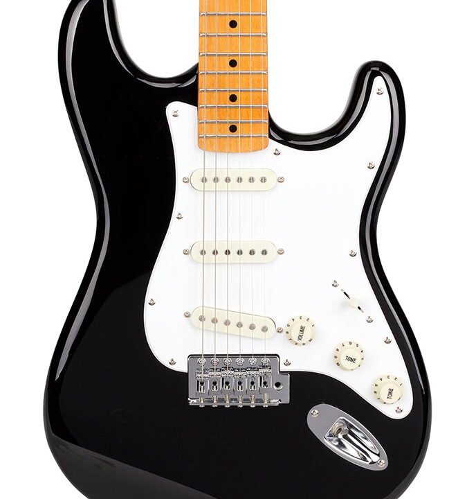 SST57-BK SX Retro Series elektrische gitaar zwart