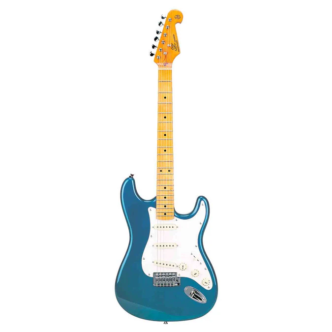 SST57-LPB SX Retro Series elektrische gitaar lake placid blauw