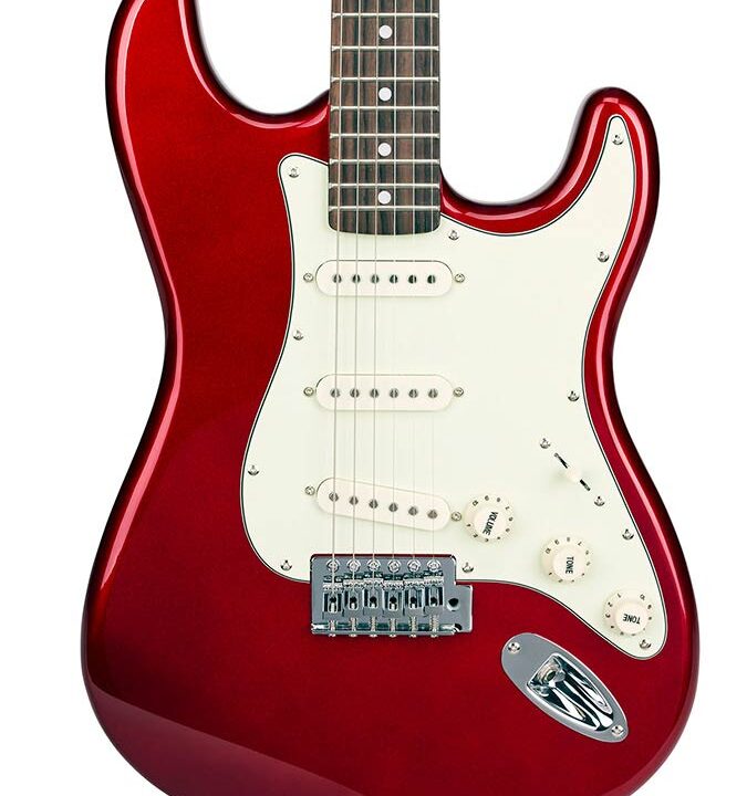 SST62-CAR SX Retro Series elektrische gitaar Rood