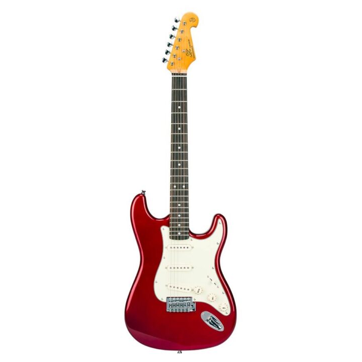 SST62-CAR SX Retro Series elektrische gitaar Rood