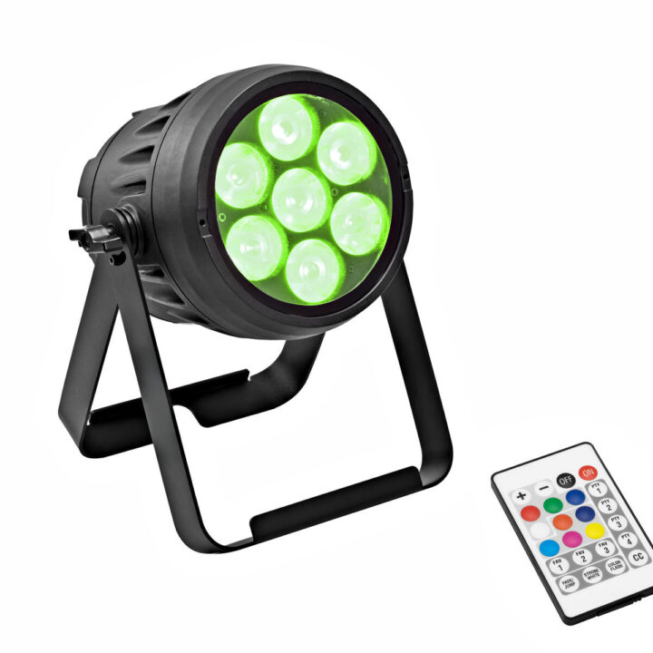 EUROLITE LED IP PAR 7x15W RGBL spot IP65 Waterdicht