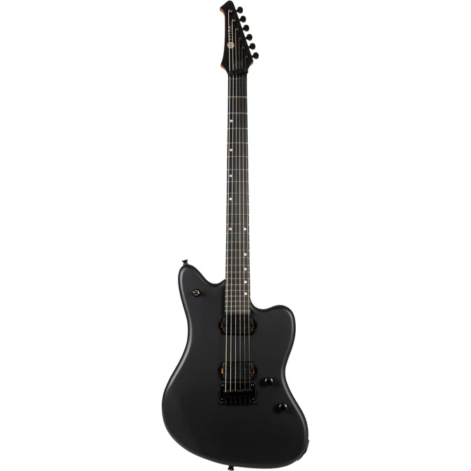 Spira Guitars J-400 MBK BARITONE J-offset Bariton Satijn Zwart