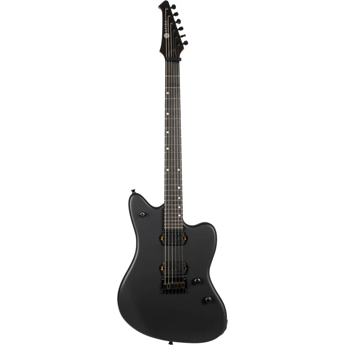 Spira Guitars J-400 MBK J-offset Satijn Zwart