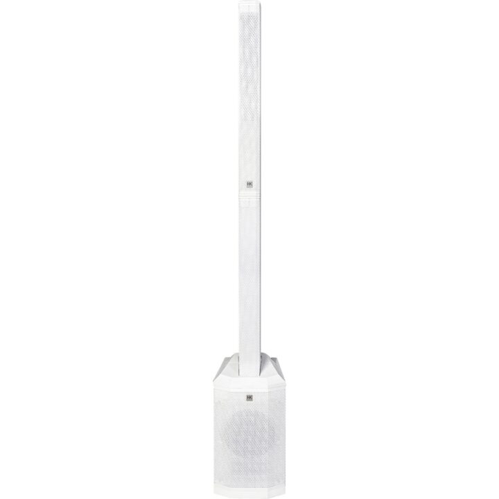 HK Audio Polar 8 MK2 actief column PA-systeem met 3-kanaals mixer en Bluetooth wit