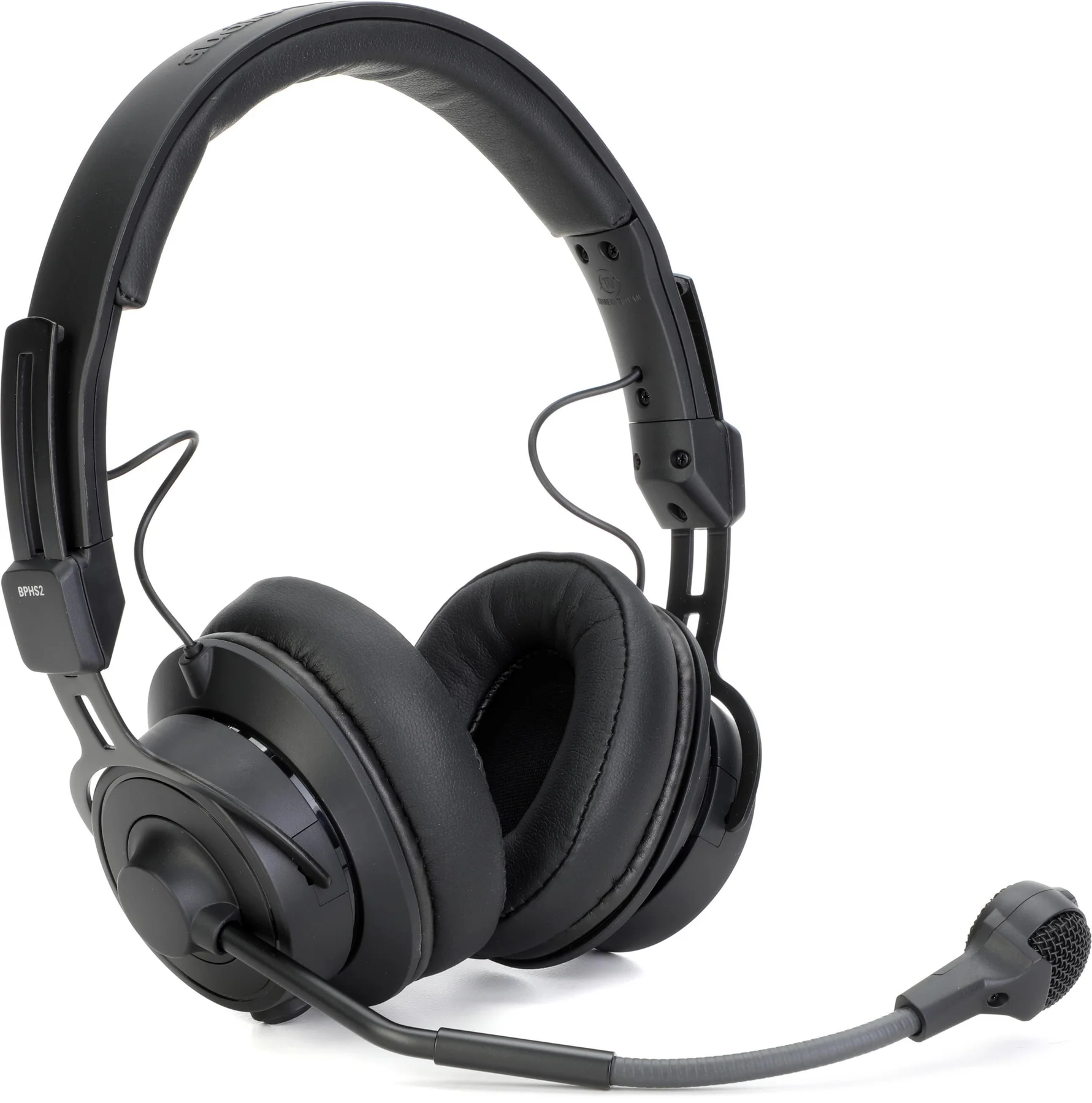 Audio Technica BPHS2Ca Broadcast Stereo Headset with Condenser mic. XLR + 6.3mm - Image 4